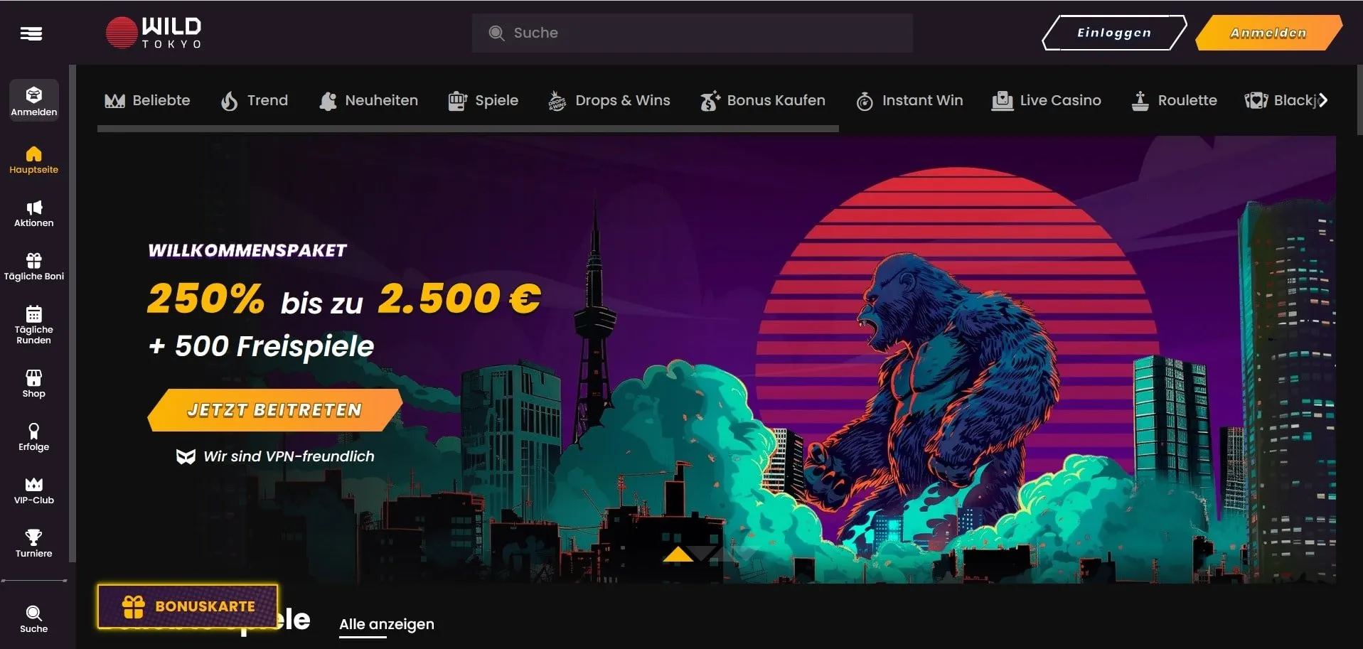 Wild Tokyo Startseite Wild Tokyo Casino Startseite